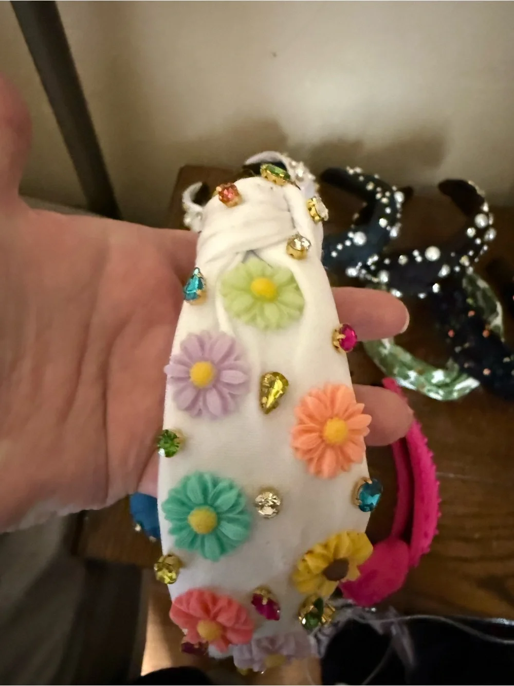 Women or kids Knotted Beaded Headband - Assorted Colors